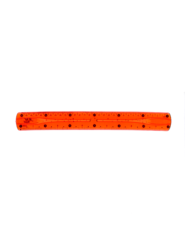 Regla Plantilla Flexible 30 Cms 3