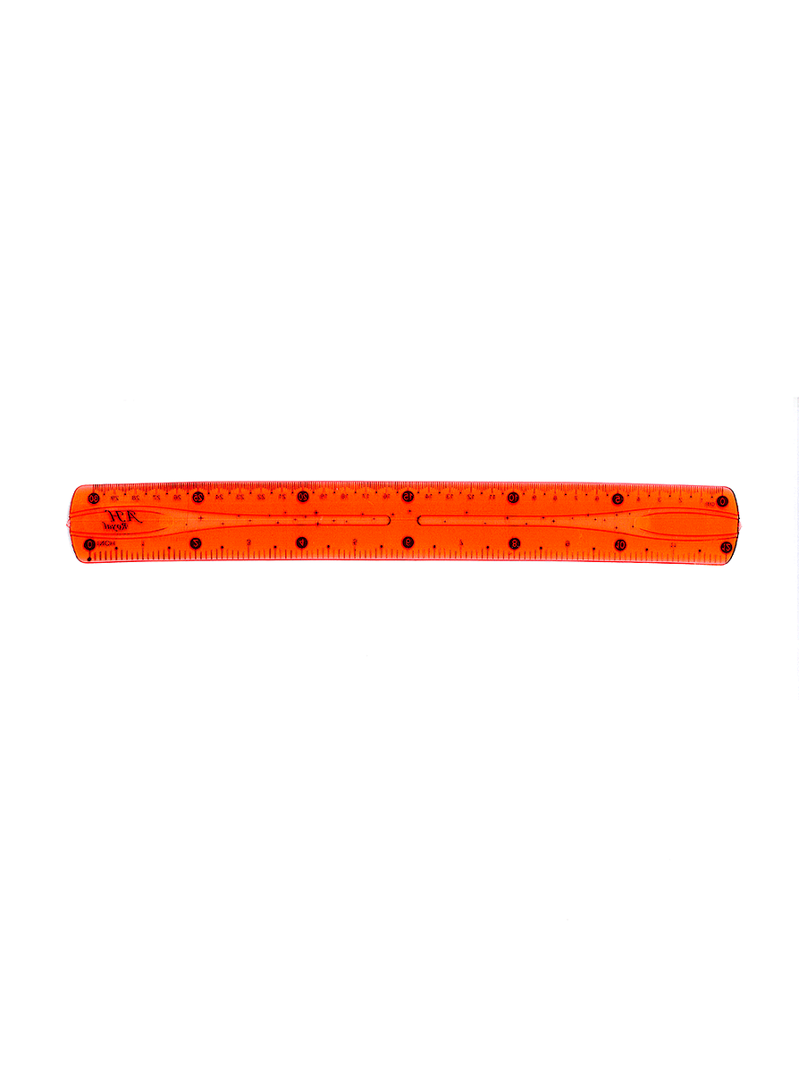 Regla Plantilla Flexible 30 Cms 3