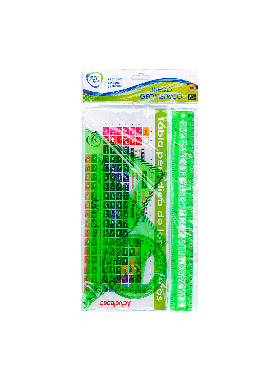 Juego Geométrico AH Royal X 5 piezas 1