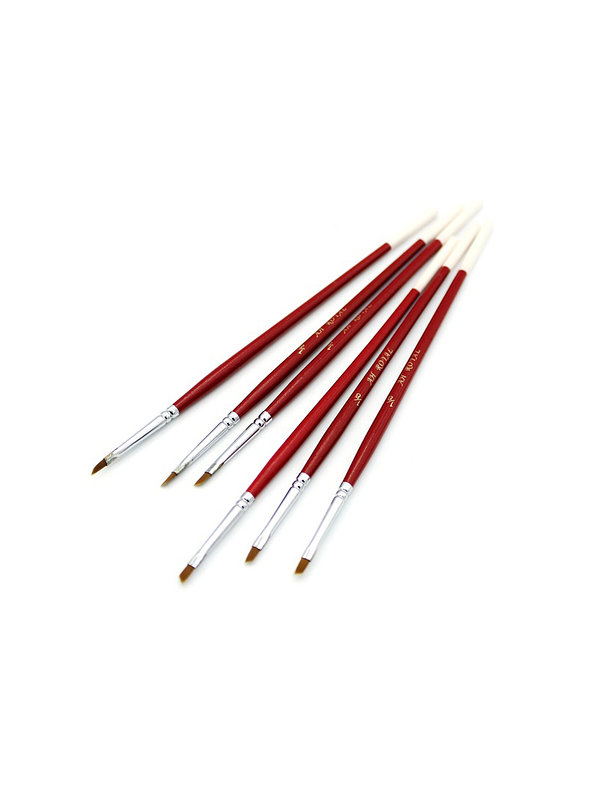 Pincel Angular #1/8 Ah Royal X 1 Unidad 1