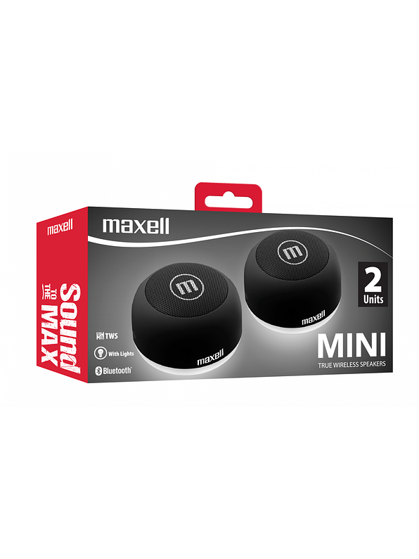 Bocina Mini Bluetooth Maxell Bt-Tws Black 3