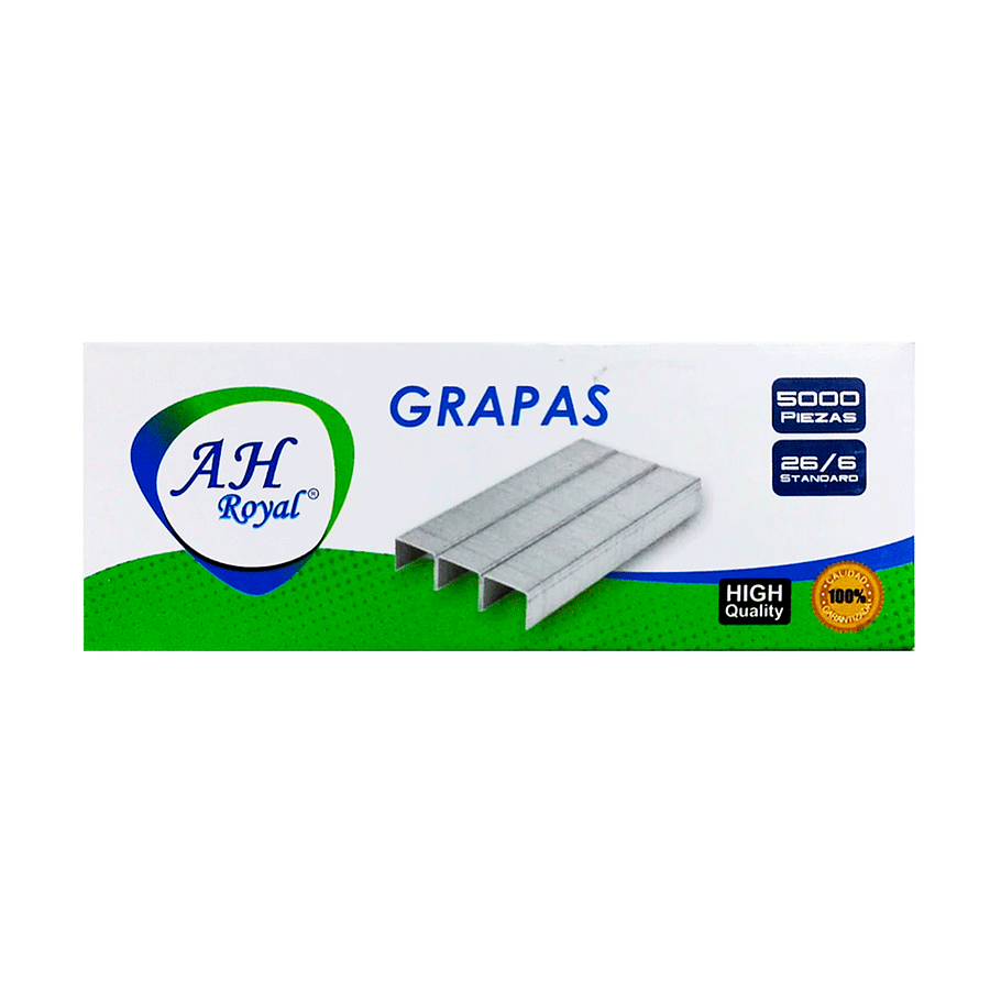 Grapa Galvanizada Standard 26/6 Ah Royal 1