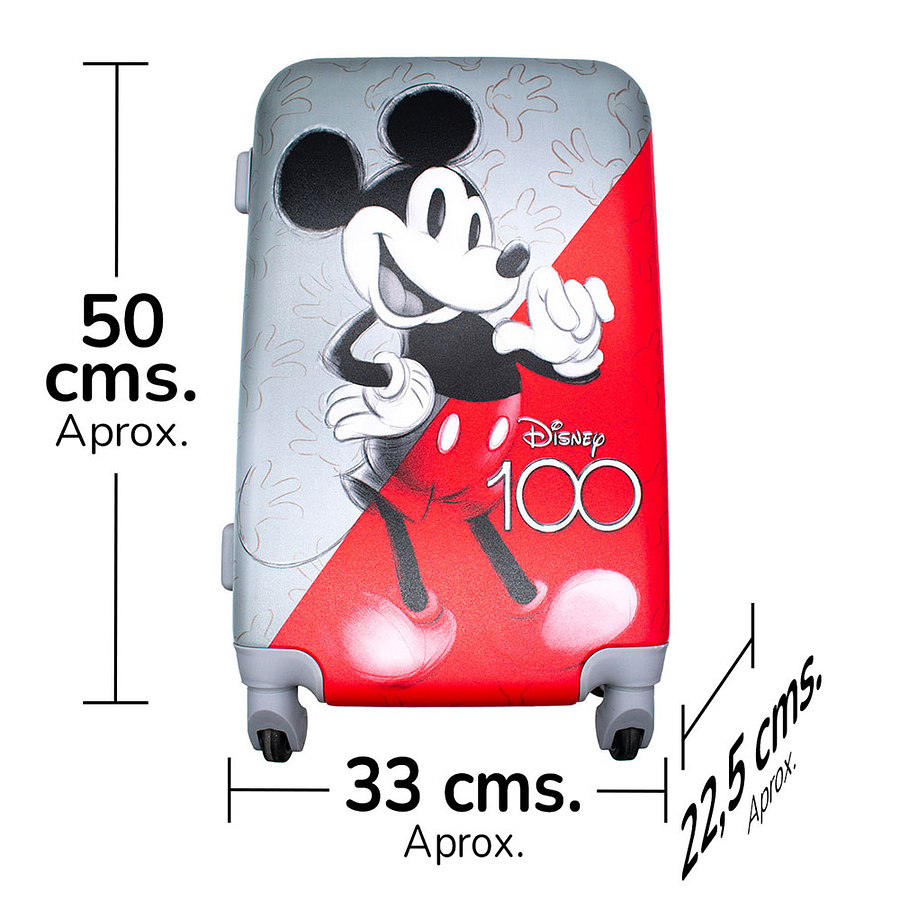 Maleta De Viaje Disney 100 Trolley 20