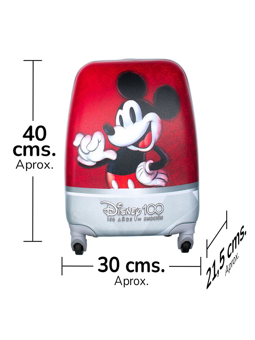 Maleta De Viaje Disney 100 Trolley 16
