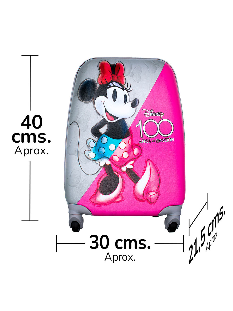 Maleta De Viaje Disney 100 Trolley 16