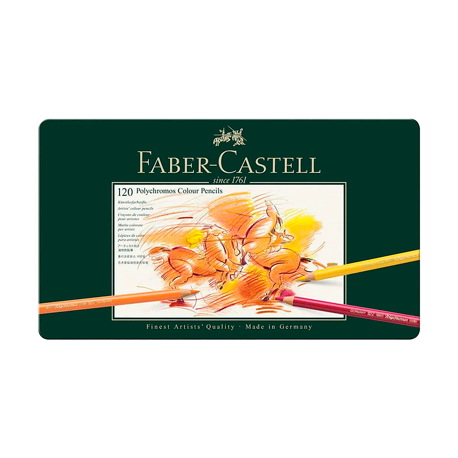 Colores Faber-Castell Polychromos X 24 Unidades 1