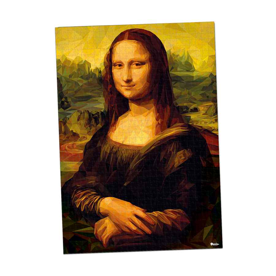 Rompecabezas X 1000 Piezas La Mona Lisa  3