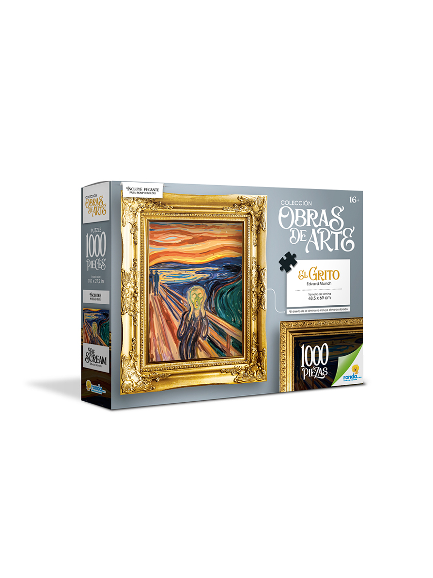 Rompecabezas X 1000 Piezas El Grito 1