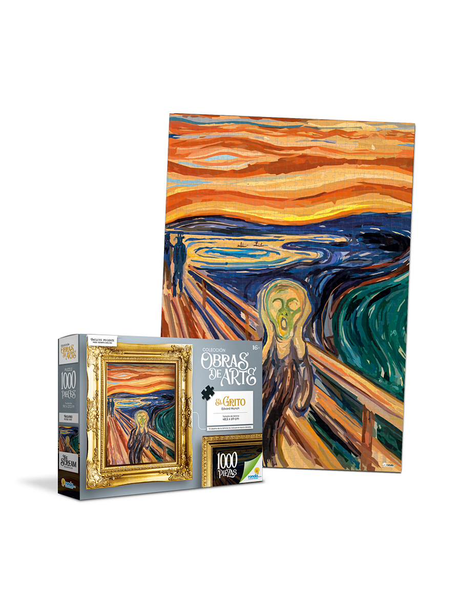 Rompecabezas X 1000 Piezas El Grito 2