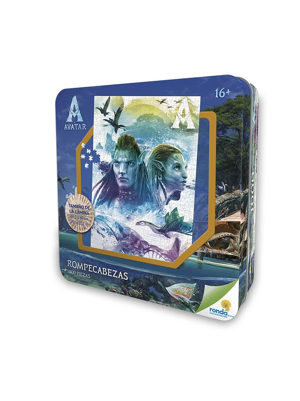 Rompecabezas X 1000 Piezas Lata Avatar 3