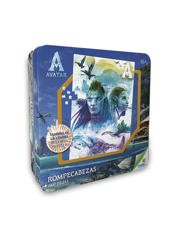 Rompecabezas X 1000 Piezas Lata Avatar 1