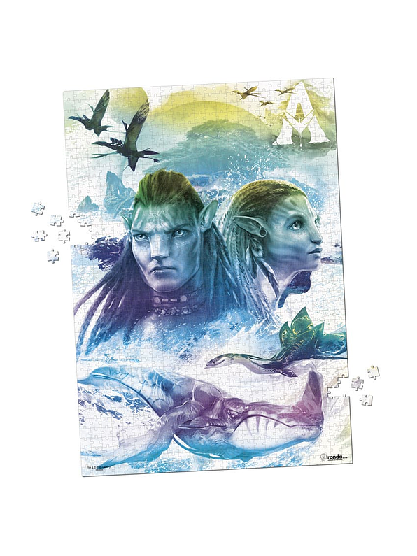 Rompecabezas X 1000 Piezas Lata Avatar 4