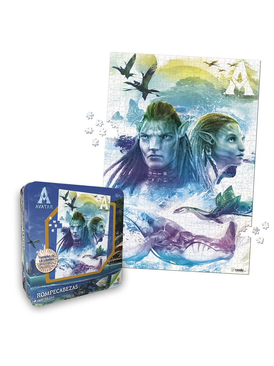 Rompecabezas X 1000 Piezas Lata Avatar 2