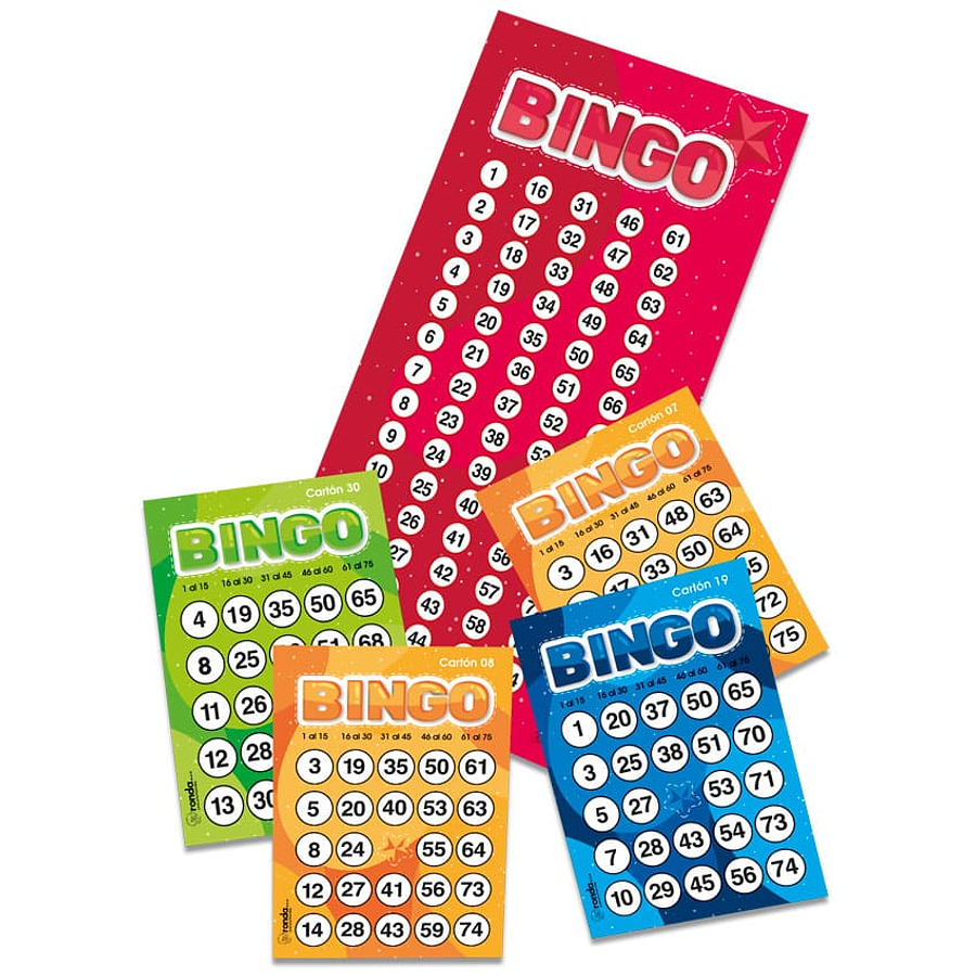 Bingo 40 Cartones Distributivo 2