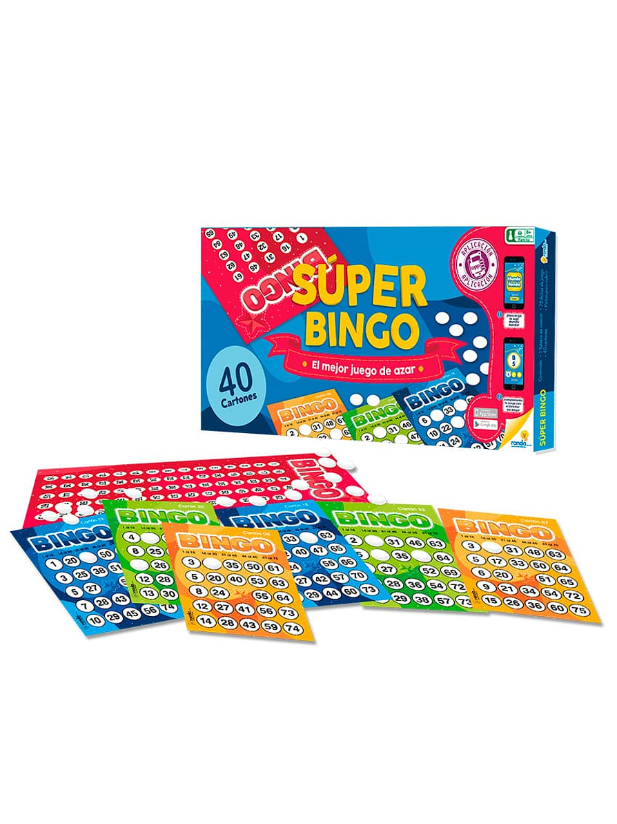 Bingo 40 Cartones Distributivo 1
