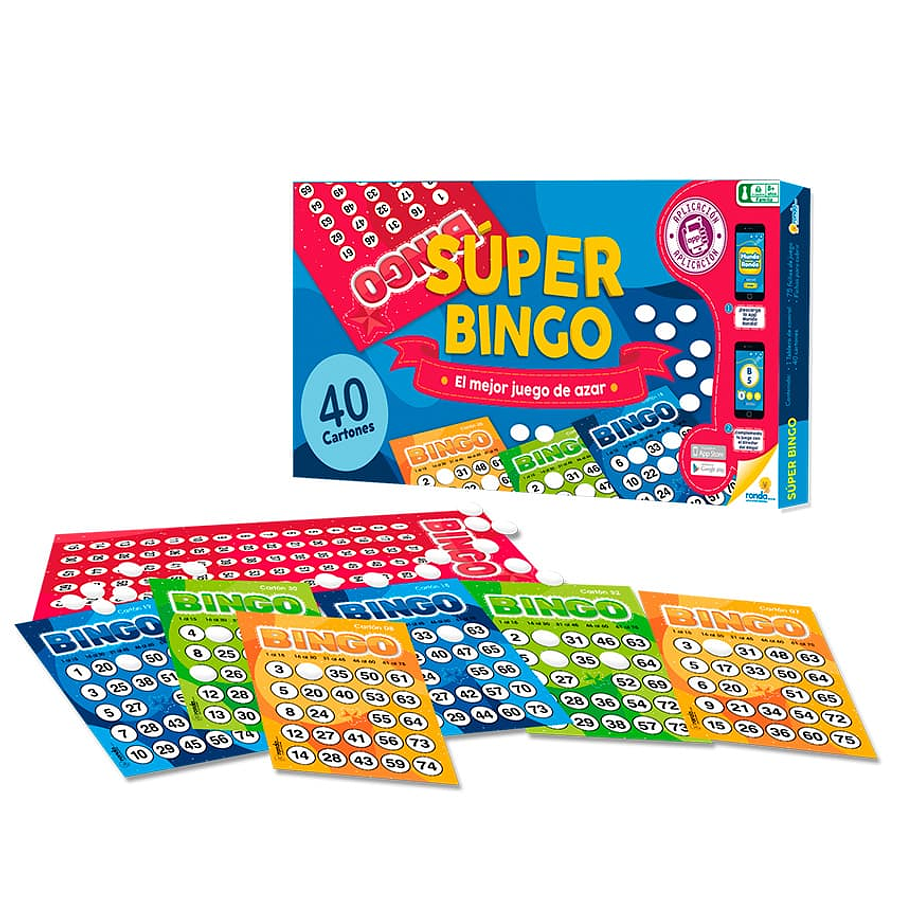 Bingo 40 Cartones Distributivo 1