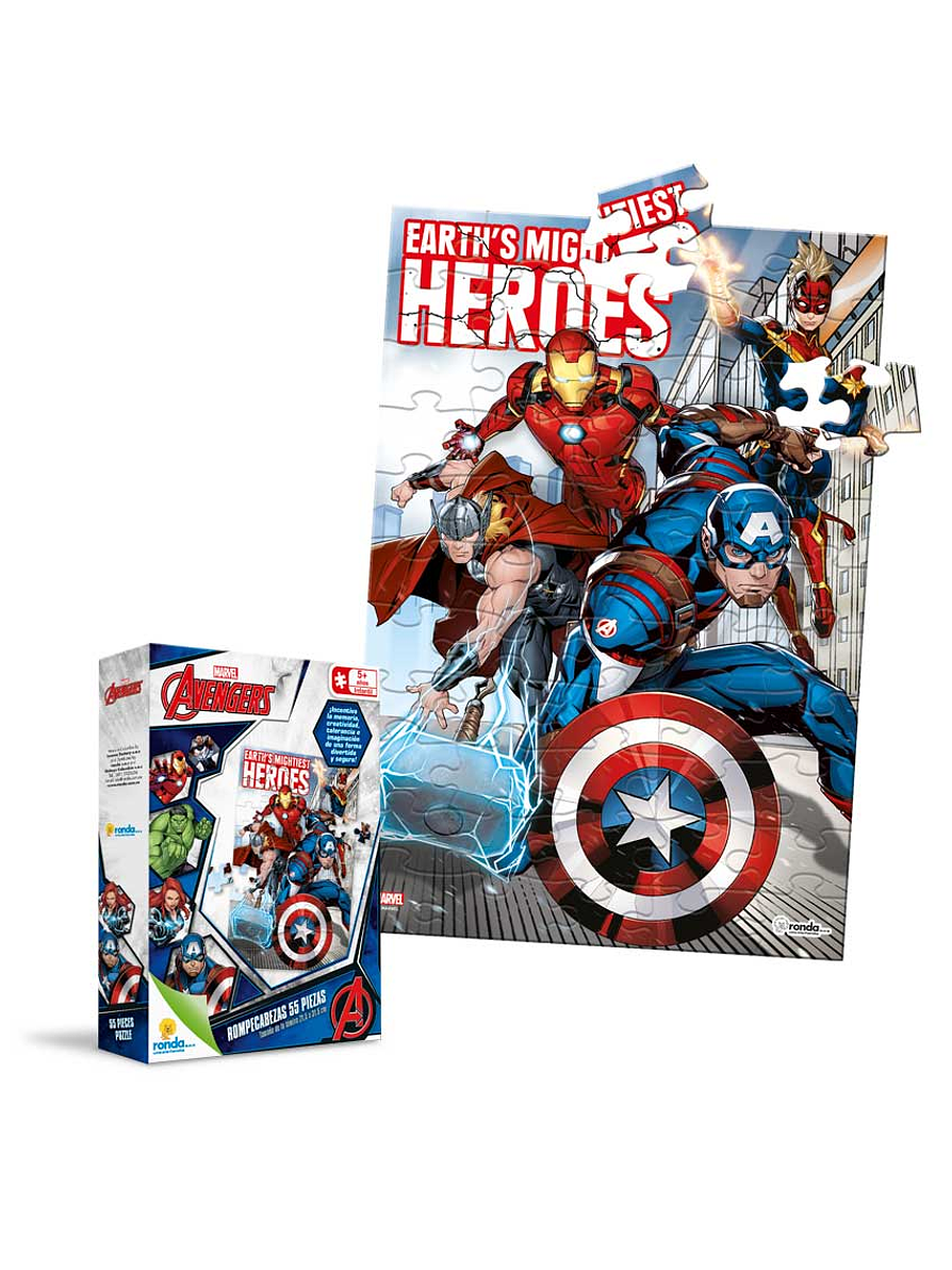 Rompecabezas X 55 Piezas Avengers 2