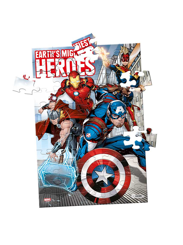 Rompecabezas X 55 Piezas Avengers 3