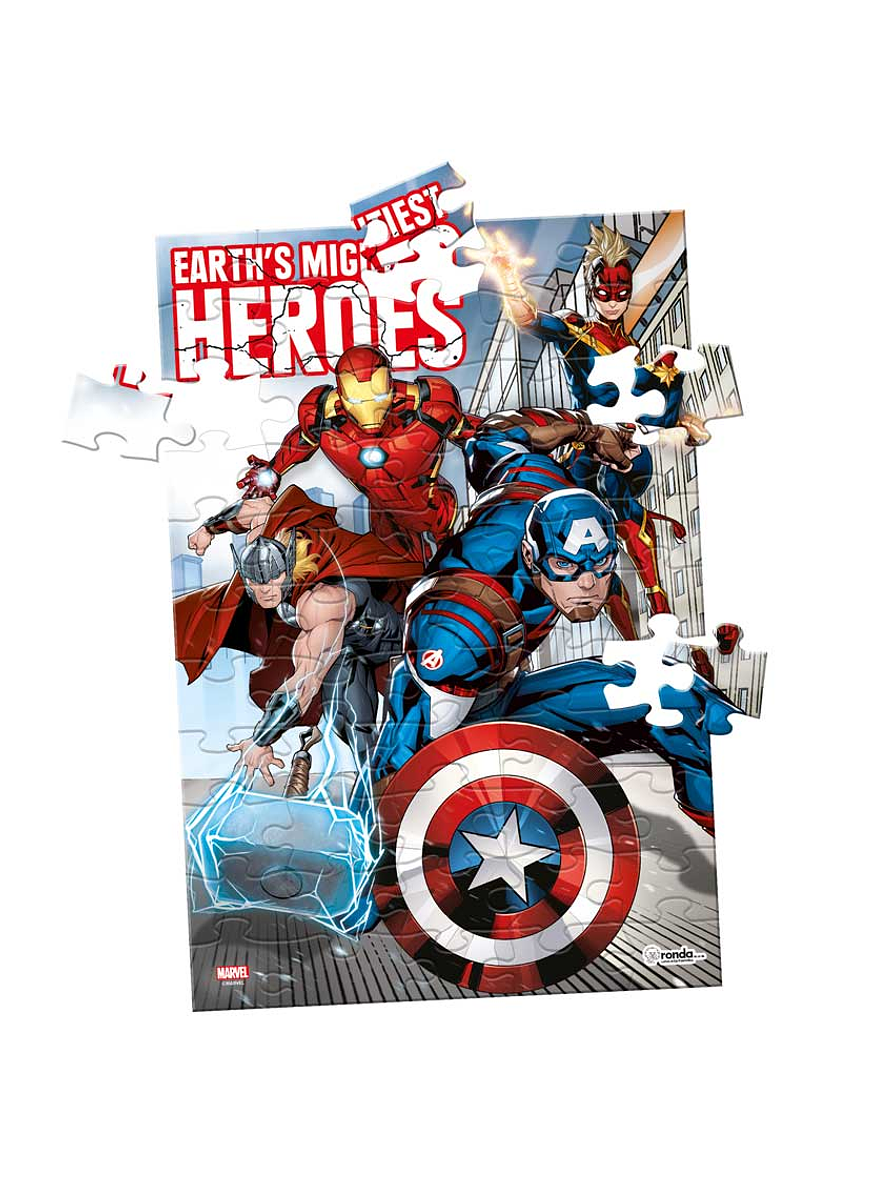 Rompecabezas X 55 Piezas Avengers 3