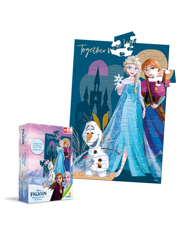 Rompecabezas X 55 Piezas Frozen 2