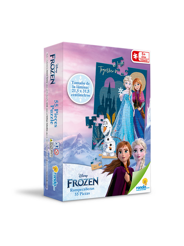 Rompecabezas X 55 Piezas Frozen 1