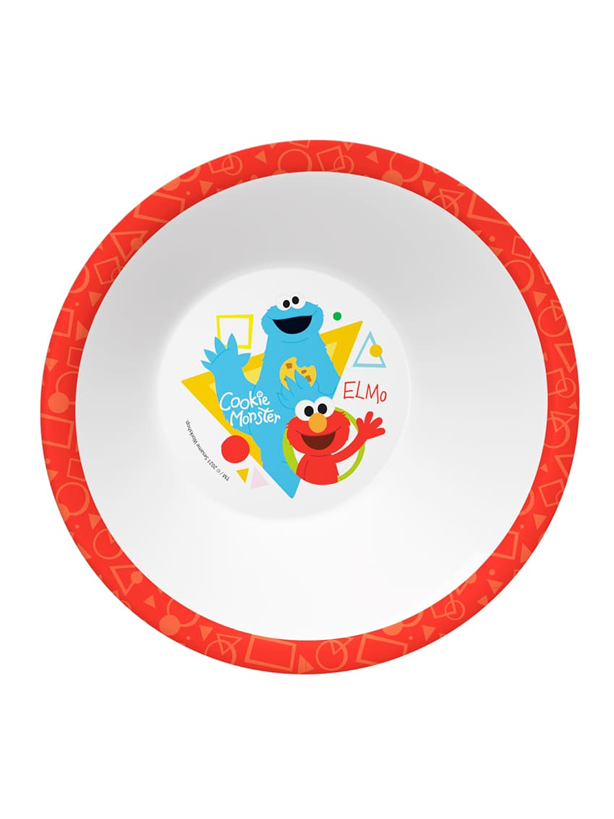 Set Vajilla Melamina X 3 Piezas Plaza Sésamo  3