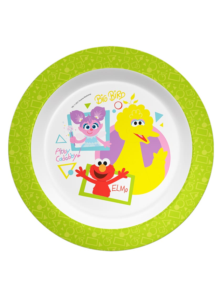 Set Vajilla Melamina X 3 Piezas Plaza Sésamo  4