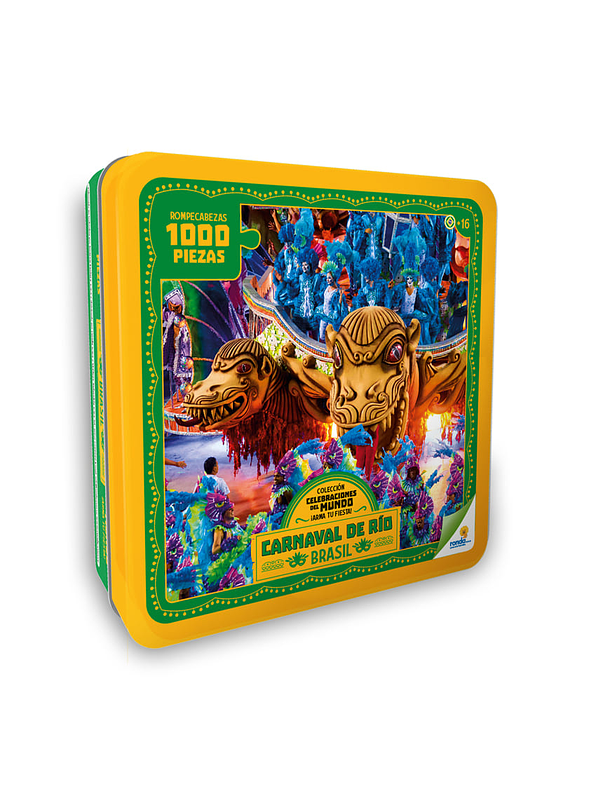 Rompecabezas X 1000 Piezas Carnaval De Río Brasil  3