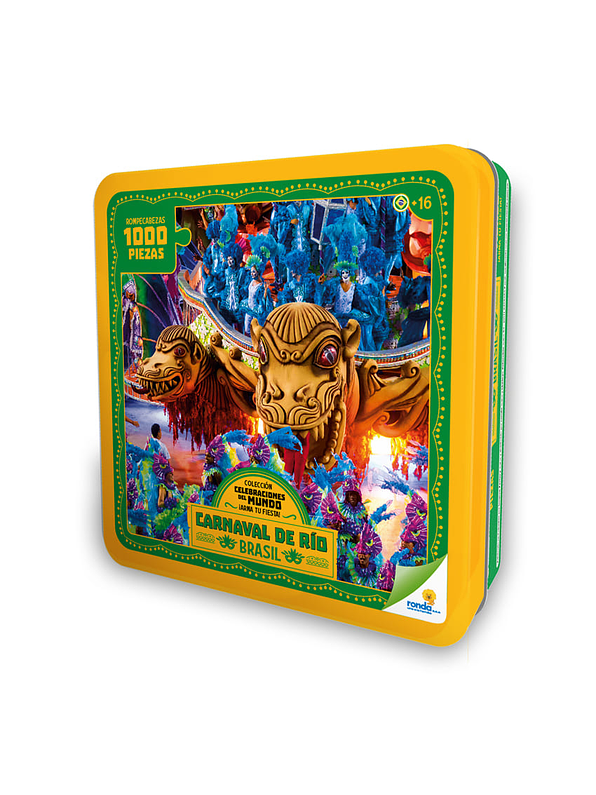 Rompecabezas X 1000 Piezas Carnaval De Río Brasil  1