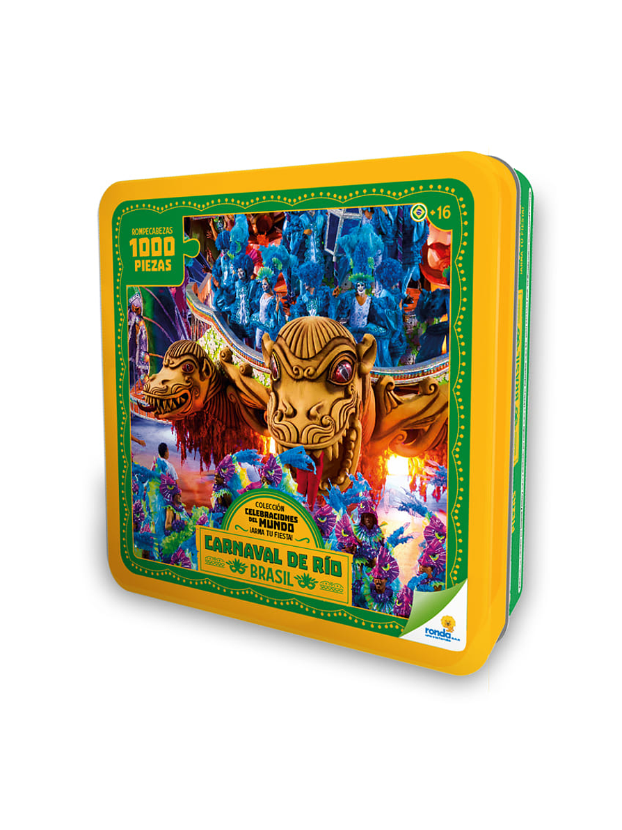 Rompecabezas X 1000 Piezas Carnaval De Río Brasil  1
