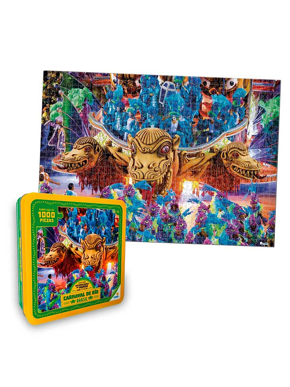 Rompecabezas X 1000 Piezas Carnaval De Río Brasil  2