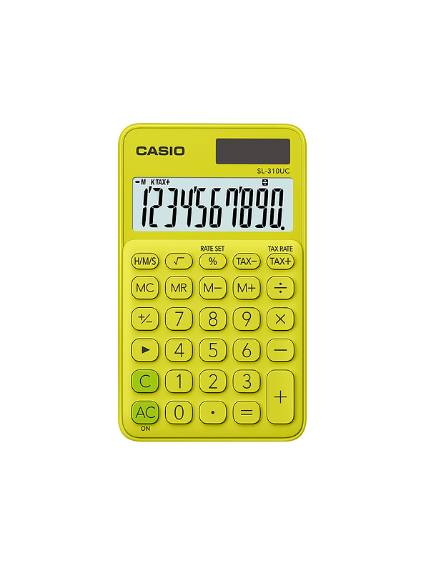 Calculadora Casio Viajera SL-310UC Verde 10 Dígitos  1