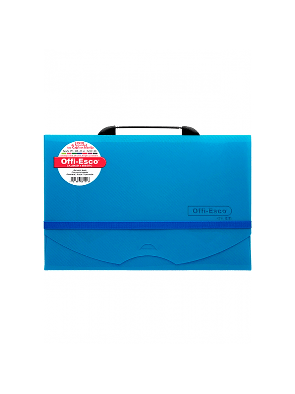 Carpeta De Seguridad Tipo Caja Con Manija OE-820 2