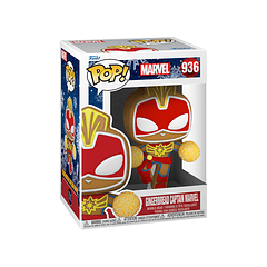 Funko Pop Marvel Gingerbrad Capitana Marvel