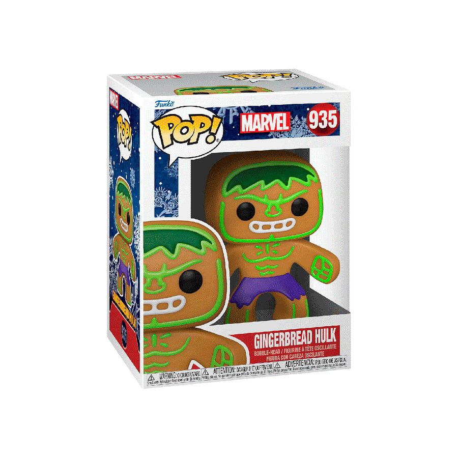 Funko Pop Marvel Gingerbread Hulk  2