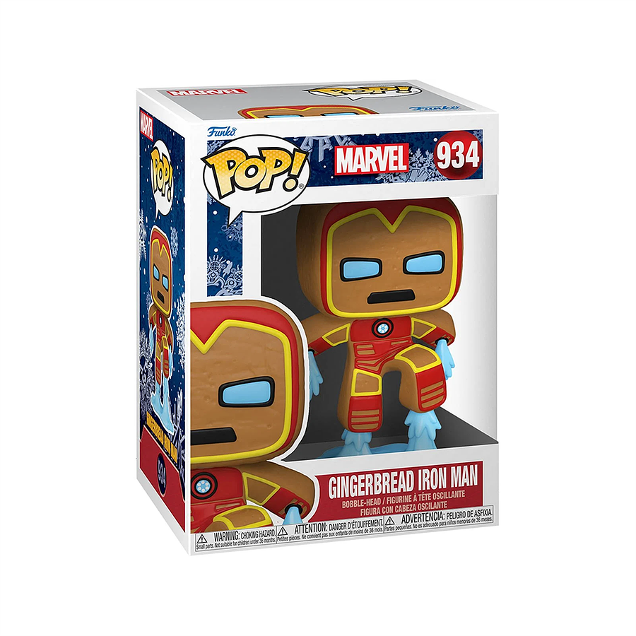 Funko Pop Marvel Gingerbread Iron Man  2