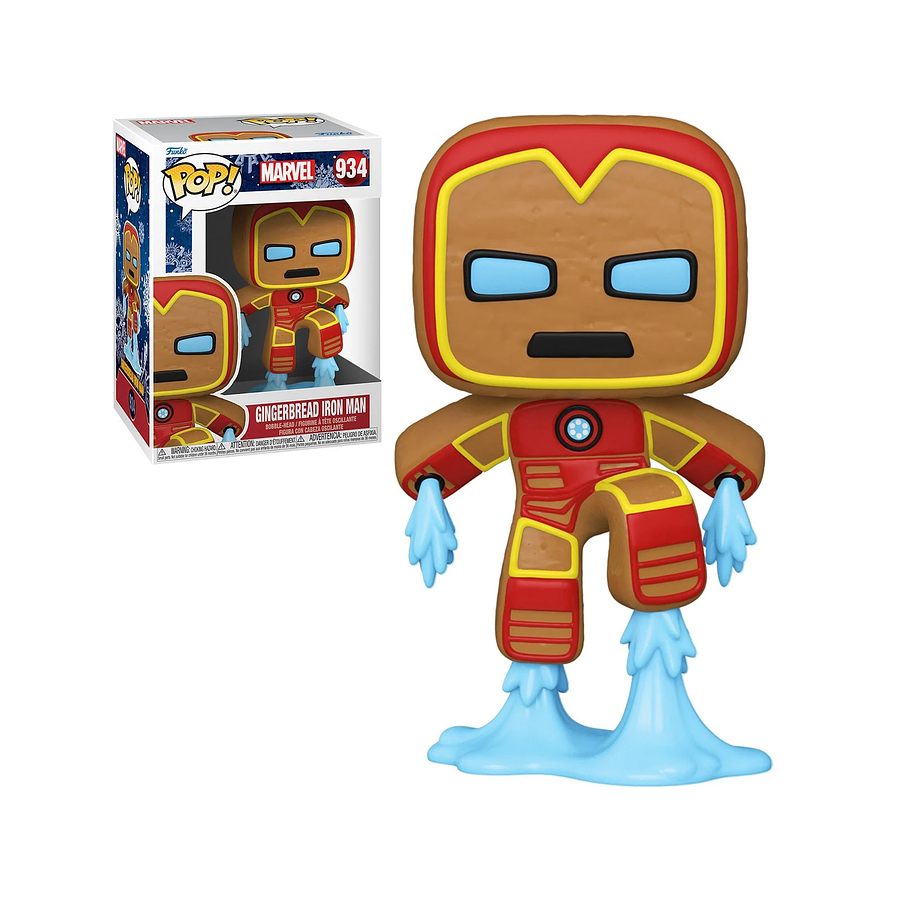 Funko Pop Marvel Gingerbread Iron Man  3