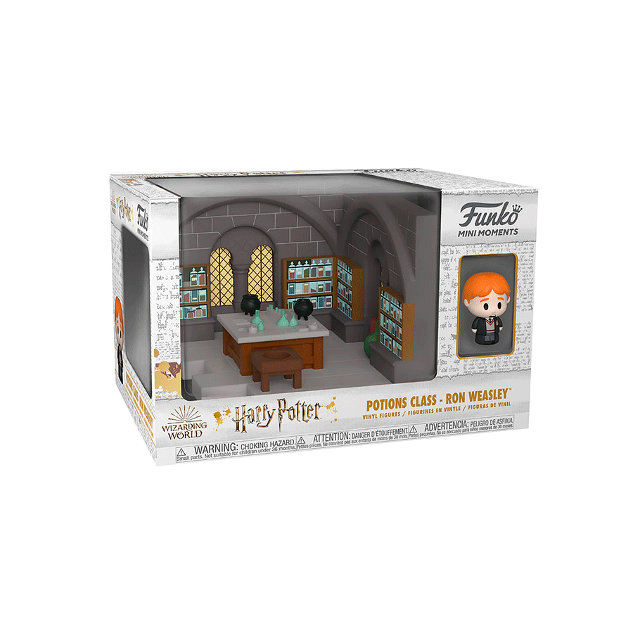 Funko Mini Momentos Harry Potter Potions Class Ron Weasley 2