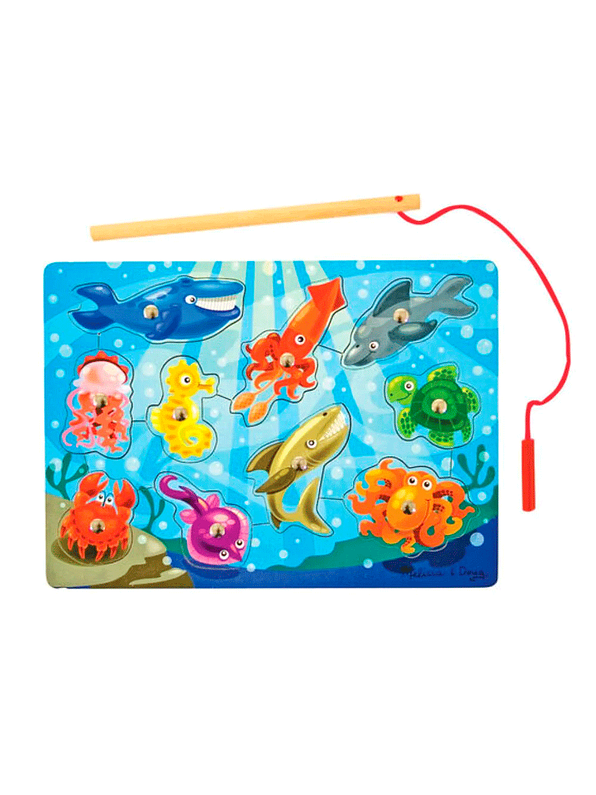 Melissa & Doug Rompecabezas Pesca Magnética  1