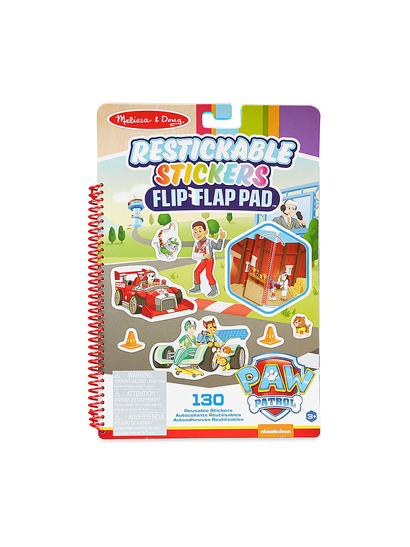 Melissa & Doug Block Stickers Reutilizables Paw Patrol - Misión Clásica 1