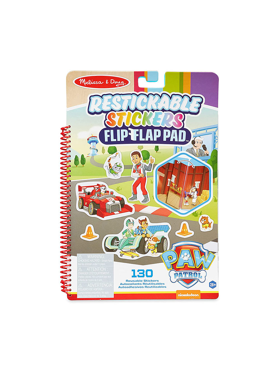 Melissa & Doug Block Stickers Reutilizables Paw Patrol - Misión Clásica 1