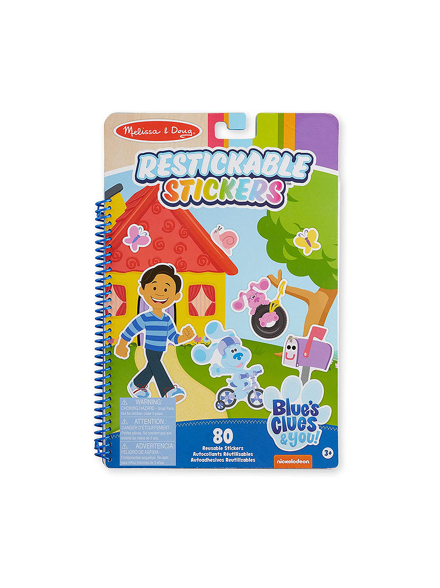 Melissa & Doug Block Stickers Reutilizables Blue's Clues  1