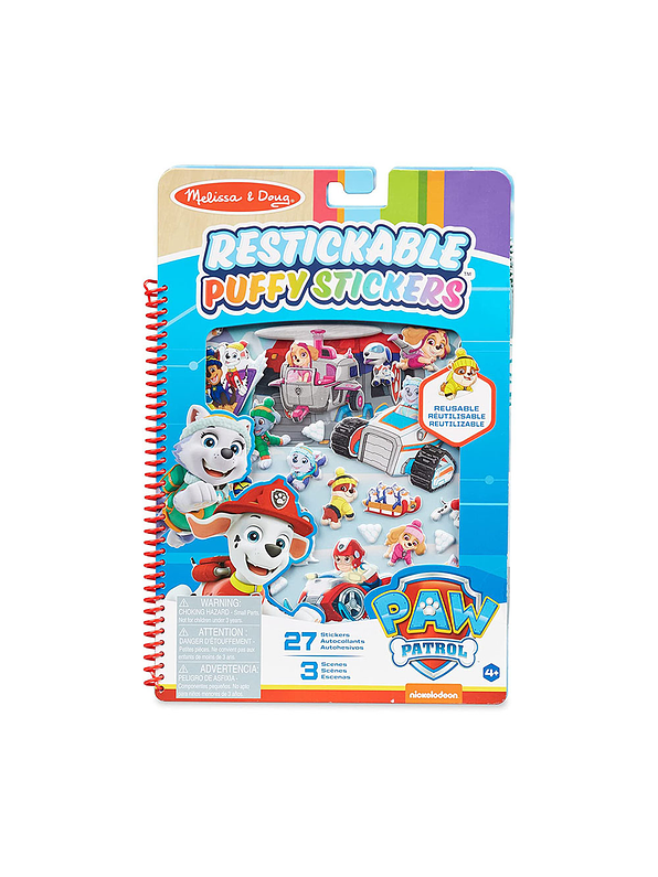 Melissa & Doug Pegatinas Esponjosas Paw Patrol - Montaña De Jake  1