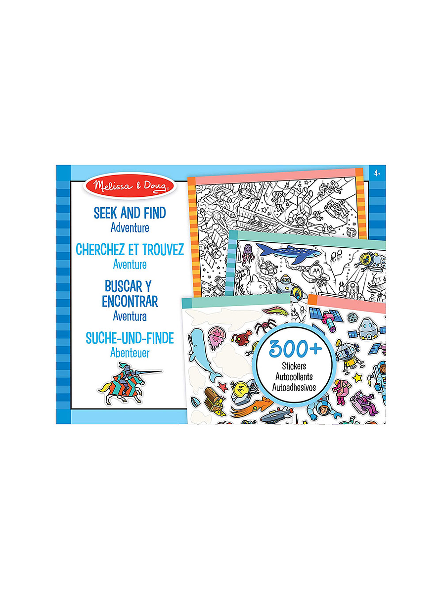 Melissa & Doug Libro Busca Y Encuentra - Aventura 1