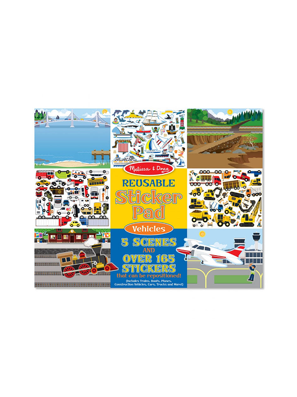 Melissa & Doug Pegatinas - Vehículos  1