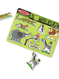 Melissa & Doug Rompecabezas Con Sonido Animales Zoo  - Miniatura 2