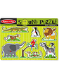 Melissa & Doug Rompecabezas Con Sonido Animales Zoo  - Miniatura 1