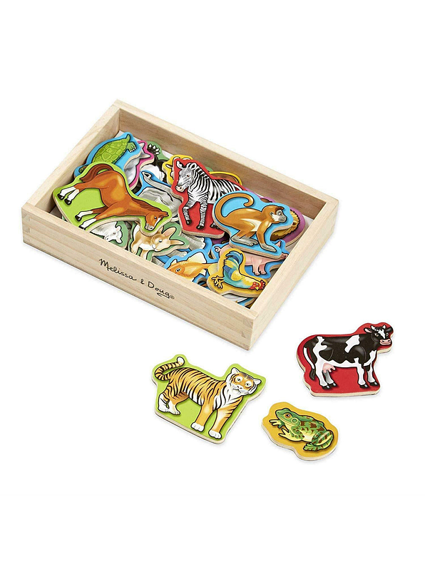 Melissa & Doug Animales Magnéticos Madera 2