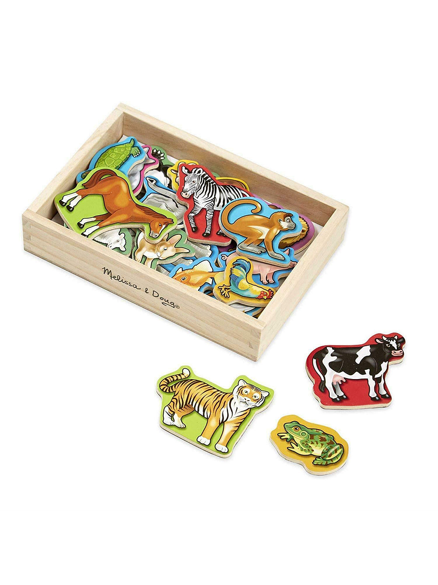 Melissa & Doug Animales Magnéticos Madera 2