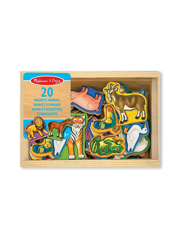 Melissa & Doug Animales Magnéticos Madera 1